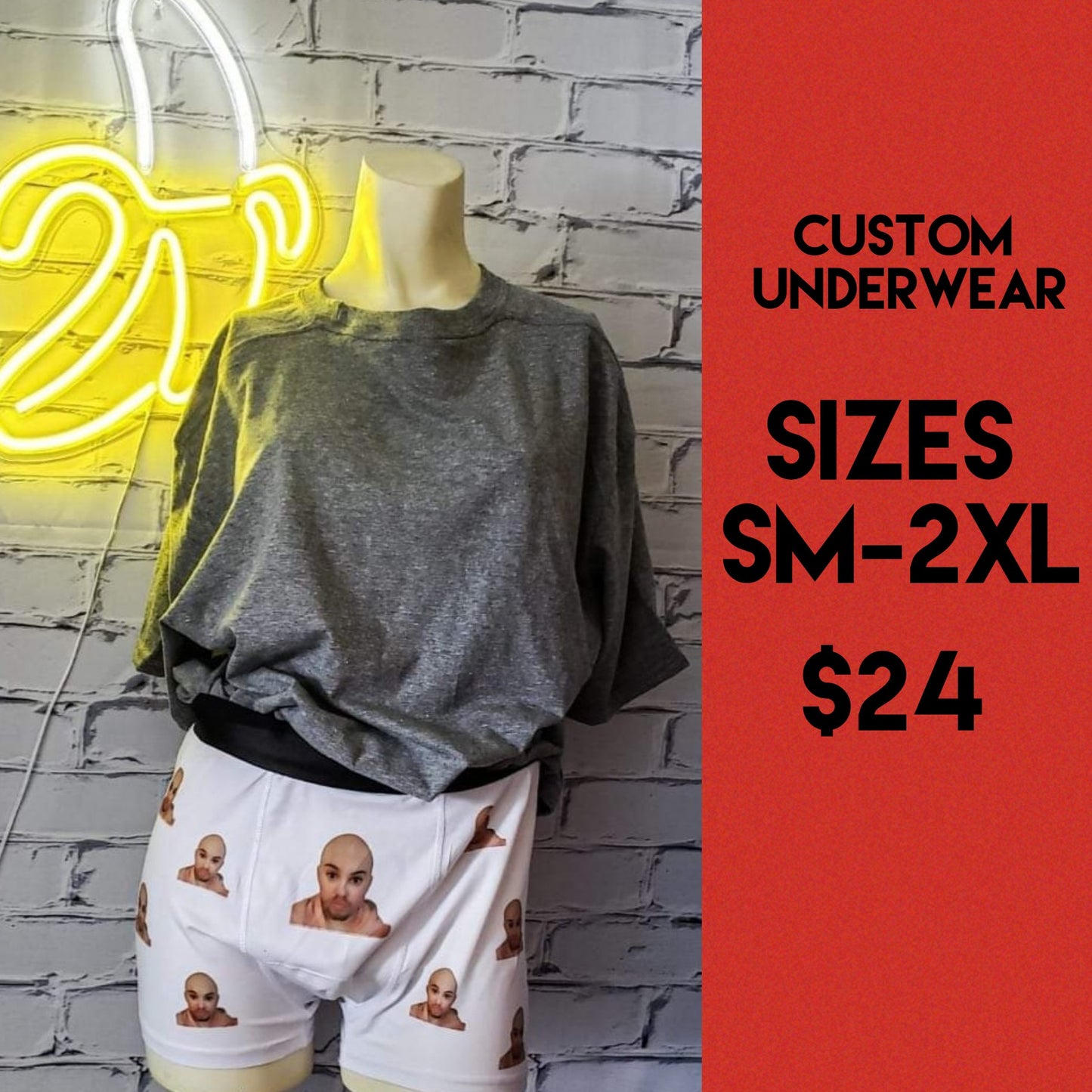 Custom underwear